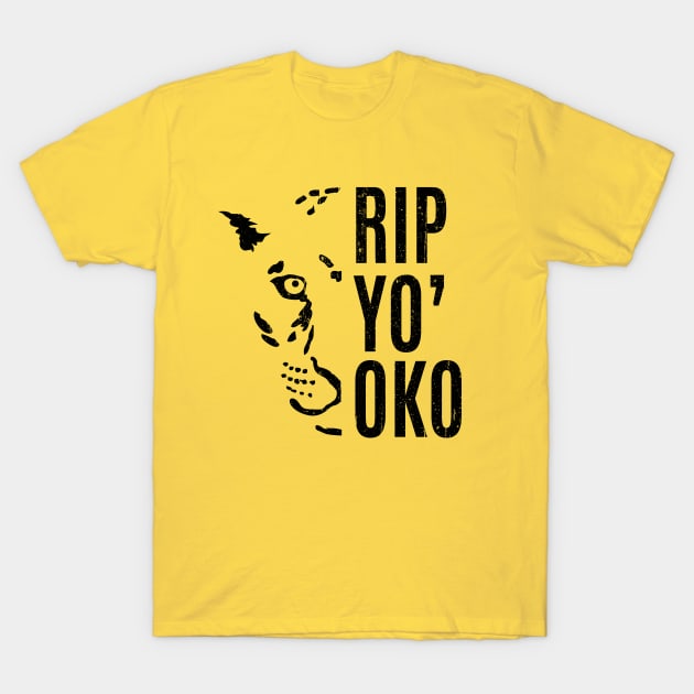 RIP Yo'oko The Jaguar T-Shirt by bangtees